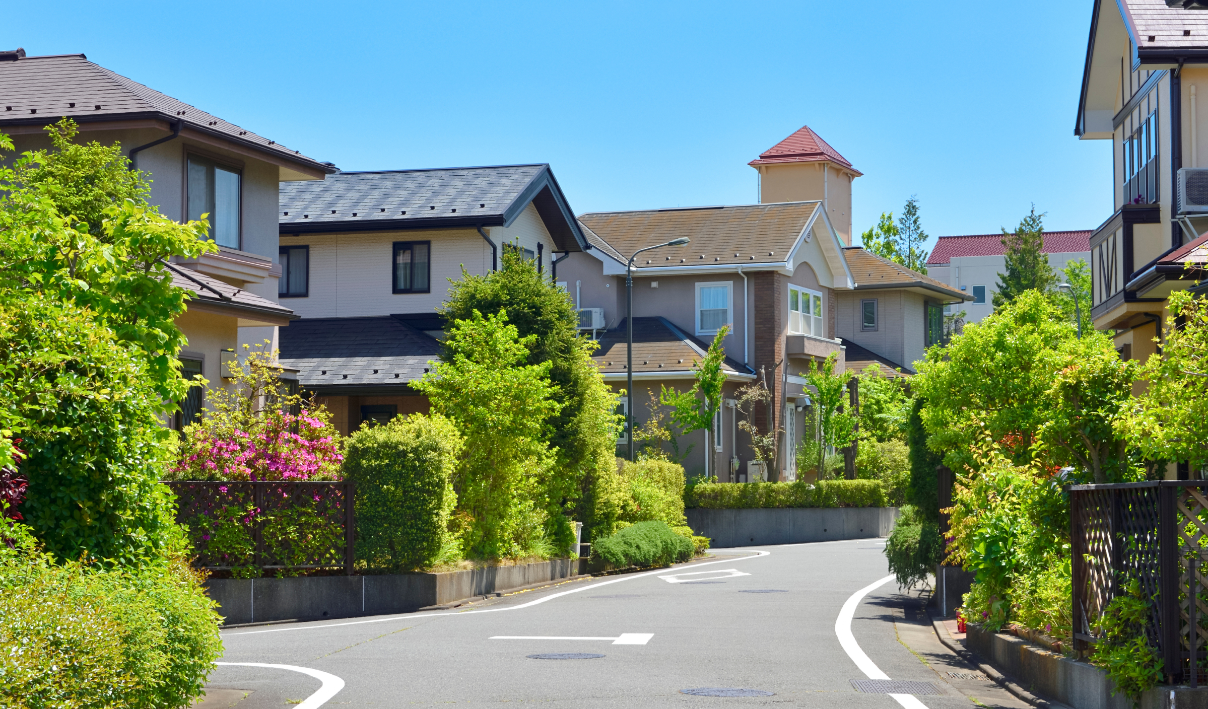 住宅街のイメージ